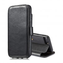 Retro snemljiva torbica 2in1 za iPhone 7 Plus / 8 Plus - črna