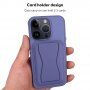 Usnjen ovitek z žepom za kartico in preklopnim stojalom za iPhone 11 Pro Max - temno zelen