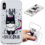 Plastični pokrov za iPhone X / XS - Batcorn