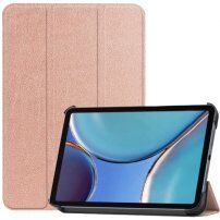 Etui iz PU usnja s funkcija spanja za iPad mini 6 / mini 7 - roza-zlato