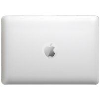 Mat prozoren ovitek z izvlečnim stojalom za MacBook Air 13" (A1237 / A1304 / A1369 / A1466) - bela