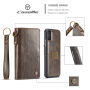 CASEME 2in1 snemljiva torbica za iPhone XS Max - rjava