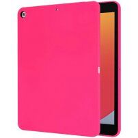 Mat plastični pokrov za iPad 10,2" (2019-2021) - neonsko rožnata
