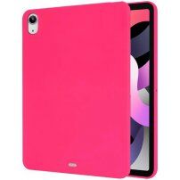 Mat plastični pokrov za iPad Air 4 (2020) / Air 5 (2022) - neonsko rožnata