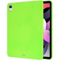 Mat plastični pokrov za iPad Air 4 (2020) / Air 5 (2022) - neonsko zelena