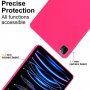 Mat plastični pokrov za iPad Air 3 (2019) / Pro 10,5" - neonsko rožnata