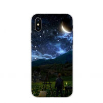 Zaščitna prevleka za iPhone XS Max - nočni slikar