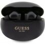 Brezžične slušalke Guess True Wireless Metallic Finish za naprave Apple - črne