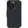 Decoded Detachable Wallet 2v1 odstranljiv flip etui za iPhone 15 Pro - črna