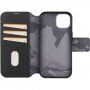 Decoded Detachable Wallet 2v1 odstranljiv flip etui za iPhone 15 Plus - črna