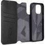 Decoded Detachable Wallet 2v1 odstranljiv flip etui za iPhone 15 Pro Max - črna