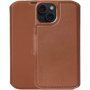 Decoded Detachable Wallet 2v1 odstranljiv flip etui za iPhone 15 Plus - rjava