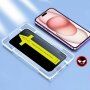 Zaščitno kaljeno Anti-Spy steklo za iPhone 15