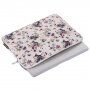 Torba z retro cvetličnim vzorcem za iPad do 11" / MacBook do 12" - bež