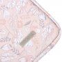 Torba s cvetličnim vzorcem za iPad do 11" / MacBook do 12" - roza