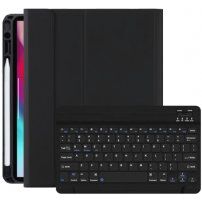 Etui s tipkovnico in prostorom za Apple Pencil za iPad Air 4 (2020) / Air 5 (2022) / Pro 11" (2018-2022) - črna