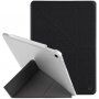 UNIQ Yorker Kanvas Plus ovitek s origami stojalom za iPad Air 4 (2020) / Air 5 (2022) / Pro 11" (2018) -  črna