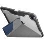UNIQ Trexa etui s origami stojalom in prostorom za Apple Pencil za iPad Air 4 (2020) / Air 5 (2022) / Pro 11" (2018-2022) - temno modro