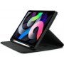 Spigen Liquid Air Folio etui s prostorom za Apple Pencil za iPad Air 4 (2020) / Air 5 (2022) - črna