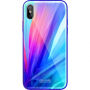 NILLKIN 3v1 darilna škatla (zaščitna prevleka / brezžični polnilec / kabel) za iPhone X - modro