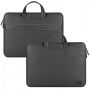 Torba s torbico za dodatke in trakom za iPad do 13" / MacBook do 14" - siva