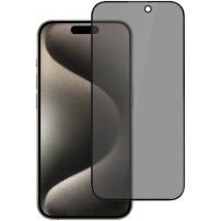 Zaščitno kaljeno Anti-Spy steklo za iPhone 15 Pro Max