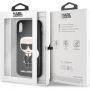 Karl Lagerfeld Ikona TPU etui za iPhone X / XS - črna