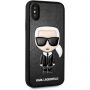 Karl Lagerfeld Ikona TPU etui za iPhone X / XS - črna