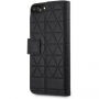 Usnjena torba za knjige BMW Hexagon za iPhone 7 Plus / 8 Plus - črna