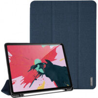 DUX DUCIS Domo etui s prostorom za Apple Pencil in funkcija spanja za iPad Pro 11" (2018-2022) - temno modro