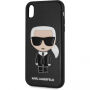 Karl Lagerfeld Ikona TPU etui za iPhone XR - črna