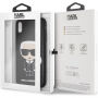 Karl Lagerfeld Ikona TPU etui za iPhone XS Max - črna