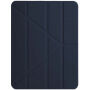Etui s origami stojalom in prostorom za Apple Pencil za iPad Air 4 (2020) / Air 5 (2022) / Pro 11" (2018-2022) - temno modra
