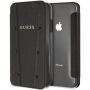 Guess knjigo Case Kaia iPhone XR - črna