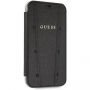 Guess knjigo Case Kaia iPhone XR - črna