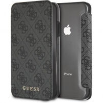 Guess, Torba za knjige Charms za iPhone XR - siva