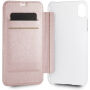 Guess usnjena torbica za knjige iPhone XR - rose gold