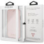 Guess usnjena torbica za knjige iPhone XR - rose gold