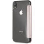 Guess usnjena torbica za knjige iPhone XR - rose gold