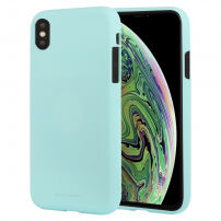 MERCURY GOOSPERY Tekoči silikonski pokrov za iPhone XS Max - meta