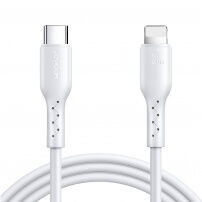 JOYROOM SA26-CL3 polnilni in podatkovni kabel 30W USB-C / Lightning za iPhone / iPad / iPod / AirPods - 2 m - bel