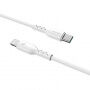 JOYROOM SA26-CL3 polnilni in podatkovni kabel 30W USB-C / Lightning za iPhone / iPad / iPod / AirPods - 2 m - bel