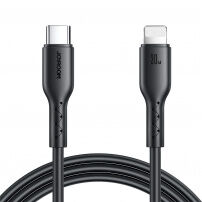 JOYROOM SA26-CL3 polnilni in podatkovni kabel 30W USB-C / Lightning za iPhone / iPad / iPod / AirPods - 2 m - črn