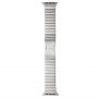 Luksuzen jermen iz nerjavečega jekla Apple Watch 42mm / 41mm / 40mm / 38mm - srebro