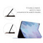 Etui Watercolor Pattern za iPad Air 4 (2020) / Air 5 (2022) / Pro 11" (2018) - oranžno roza