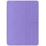 Sleep Sleep Origami Stand Silk Case za iPad 9,7" (2017/2018) / Air 1 / 2 / Pro 9,7" - vijoličen