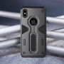 NILLKIN Defender II vzdržljiv pokrov iPhone XS Max - črna