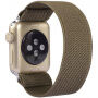 Najlonski navojni plašček za Apple Watch Ultra 49mm / 46mm / 45mm / 44mm / 42mm - rjava