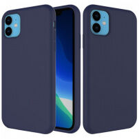 Ovitek v originalnem dizajnu za iPhone 11 - temno modra