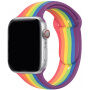 Silikonski trak za Apple Watch 42mm / 41mm / 40mm / 38mm - mavrica